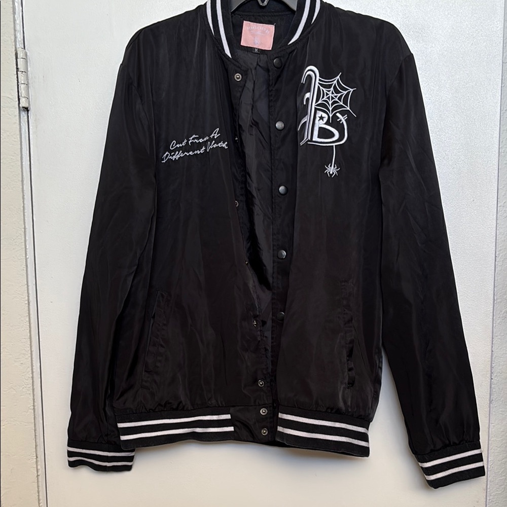 Bellflower Black Bomber Jacket